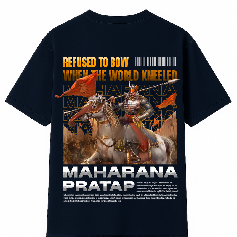 Maharana Pratap Oversized T-Shirt